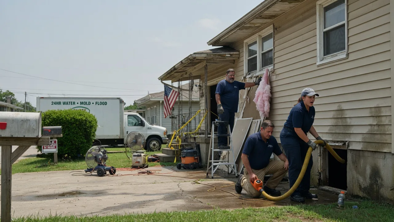 Water Damage Repair in Aristes, PA near me